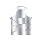 apollo-cotton-apron-stripe-white-butchers-stripe - Butcher's Stripe Cotton Apron White