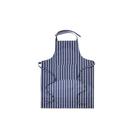 apollo-kids-apron-butchers-stripe-navy - Butcher's Stripe Cotton Kids Apron Navy