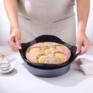 nostik-round-cake-tin-liner-round-black - NoStik Round Cake Tin Liner Black