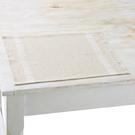 charvet-editions-linen-placemat-natural-white-bon-appetit - Charvet Editions Bon Appetit Linen Placemat Natural, White Text