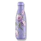 chillys-500ml-bottle-floral-violet-roses - Chilly's 500ml Water Bottle Floral Violet Roses