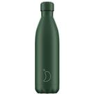 chillys-750ml-water-bottle-matte-all-green - Chilly's 750ml Water Bottle Matte All Green
