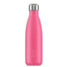 chillys-500ml-water-bottle-neon-orange - Chilly's 500ml Water Bottle Neon Pink