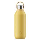 chillys-series-2-bottle-500ml-pollen-yellow - Chilly's Series 2 Water Bottle 500ml Pollen