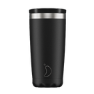 chillys-500ml-coffee-cup-monochrome-black - Chilly's Coffee Cup 500ml Monochrome Black