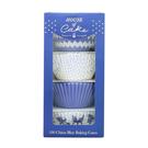 china-blue-greaseproof-baking-cases-house-of-cake - House of Cake 100 China Blue Cupcake Cases