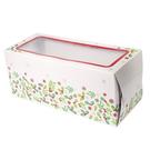 culpitt-holly-berry-cake-box-12x5-inch - Christmas Holly Log Cake Box 12 Inch
