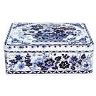 claire-winteringham-blue-white-rectangular-tin - Claire Winteringham Blue & White Rectangular Tin