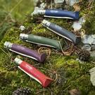 opinel-n08-trekking-folding-knife-colorama-dark-brown - Opinel N08 Trekking Pocket Knife Dark Brown