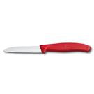 victorinox-paring-knife-swiss-classic-red-straight-3-inch-8cm - Victorinox Swiss Classic Paring Knife Straight 3 Inch Red