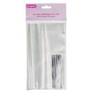 culpitt-50-clear-bags-and-ties-120x200mm - Culpitt 50 Clear Bags & Ties 120 x 200mm