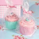 culpitt-clear-cupcake-bags-square-base-and-ribbons-12pc-110mm - Culpitt 12 Clear Gift Bags, Square Base & Ties 110mm
