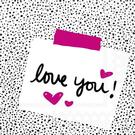 ihr-christmas-cocktail-napkin-cheers - IHR Cocktail Napkins Love Note
