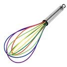 kuhn-rikon-colori-rainbow-whisk-large-10-inch - Kuhn Rikon Colori Silicone Rainbow Whisk Large