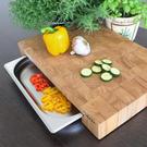 continenta-cutting-board-stainless-steel-drawer-large - Continenta Cutting Board & Stainless Steel Roasting Dish, Large