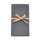 walton-storm-grey-napkins-cotton-4pc-set - Walton & Co Cotton Napkins Storm Grey Set of 4