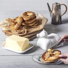 w-m-bartleet-sons-cow-butter-plate-and-lid-19cm - W M Bartleet & Sons Cow Butter Dish 19cm