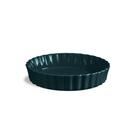 emile-henry-deep-tart-dish-ocean-blue-24cm - Emile Henry Deep Flan Dish Ocean Blue