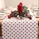 dexam-Christmas-star-table-runner-natural - Dexam Christmas Star Table Runner