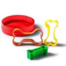 zeal-dog-bone-cookie-and-biscuit-cutters-3pc-set - Zeal Dog Bone Set of 3 Cookie Cutters
