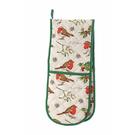 ulster-weavers-double-oven-glove-Christmas-robins-and-holly-Madeleine-Floyd - Ulster Weavers Double Oven Glove Madeleine Floyd Robins & Holly