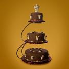 pme-E-shape-chrome-3-tiered-cake-stand - PME E-Shaped Chrome 3-Tiered Cake Stand