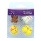 culpitt-sugar-decorations-chick-egg-rabbit-12pc - Culpitt Sugar Piping Easter 12pc