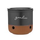 ladelle-eco-garlic-keeper-charcoal - Eco Garlic Vault Charcoal