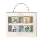 eddingtons-country-hares-vintage-egg-cups-set-of-4 - Eddingtons Country Hares Set of 4 Egg Cups Pails
