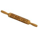 eddingtons-honeycomb-bee-engraved-rolling-pin - Honeycomb & Bee Engraved Rolling Pin