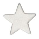 culpitt-sugar-moulded-silver-stars-12pc-19mm - Culpitt Sugar Decorations Moulded Stars Lustre Silver 12pc