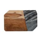 typhoon-elements-black-marble-acacia-rectangular-cheese-board - Typhoon Elements Marble & Acacia Rectangle Serving Board