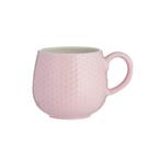 mason-cash-embossed-honeycomb-mug-pink - Mason Cash Embossed Honeycomb Pink Mug