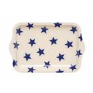 emma-bridgewater-starry-skies-small-tray - Emma Bridgewater Blue Star Small Tin Tray