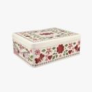 emma-bridgewater-love-birds-shallow-rectangular-tin - Emma Bridgewater Lovebirds Rectangular Tin