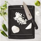 epicurean-all-in-one-chopping-board-slate-36x28cm - Epicurean All-in-1 Cutting Board Slate 36 x 28cm