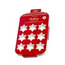 eddingtons-christmas-snowflake-silicone-tray-12 - Eddingtons Festive Mold Snowflake Silicone Tray 12 Cup