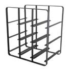 apollo-wine-rack-9-bottle-flat-iron - Apollo 9-Bottle Iron Wine Rack