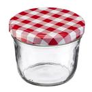 westmark-flat-jam-jars-6pc - Westmark Set of 6 Preserving Flat Jars 230ml
