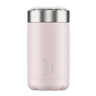 chillys-food-flask-500ml-blush-pink - Chilly's Food Pot Blush Pink 500ml