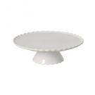 casafina-forma-footed-plate-white-28cm-cakestand - Forma Footed Cake Plate White 28cm