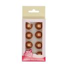 fun-cakes-edible-pearl-choco-balls-bronze-gold-8pc-set - FunCakes Edible Pearl Choco Balls Bronze 8pc