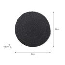 garden-trading-jute-placemats-black-4pc - Garden Trading Set of 4 Jute Placemats Black