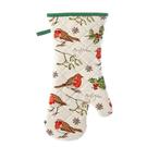 ulster-weavers-gauntlet-oven-glove-christmas-robins-and-holly-madeleine-floyd - Ulster Weavers Gauntlet Madeleine Floyd Robins & Holly