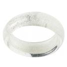 glass-napkin-ring-light-silver-ihr - Glass Napkin Ring Silver