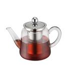 weis-glass-teapot-with-infuser-filter-750ml - Glass Teapot with Infuser Filter 750ml