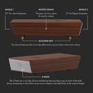 horl-2-knife-sharpener-walnut-dark-brown - HORL2 Sharpener Nut