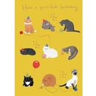 Roger-la-borde-have-a-purrfect-birthday-card - Birthday Card - Have A Purrfect Birthday