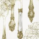 ihr-lunch-napkins-cutlery-gold - IHR Lunch Napkins Cutlery Gold