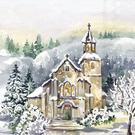 IHR-christmas-lunch-napkins-holy-church - IHR Lunch Napkins Holy Church